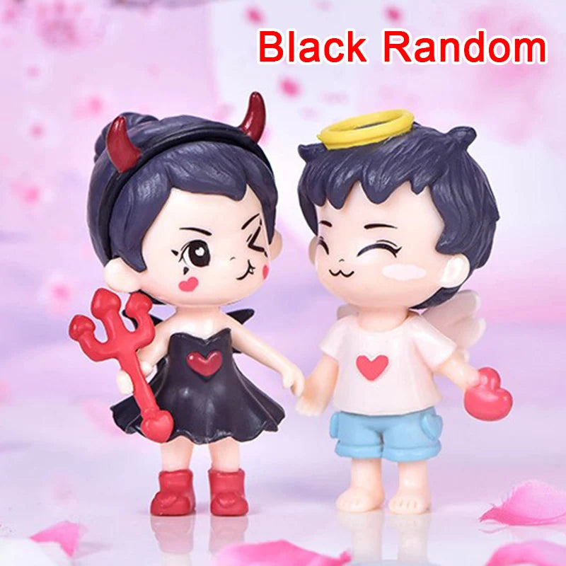 Lovers Couple Miniature Mini Doll Terrarium Figurines Fairy Garden Home Decor Accessories