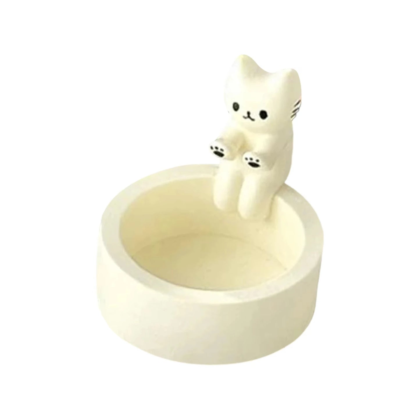 Kitten Candle Holder Cute Cat Candlestick Creative Aromatherapy Candle Holder Home Decor
