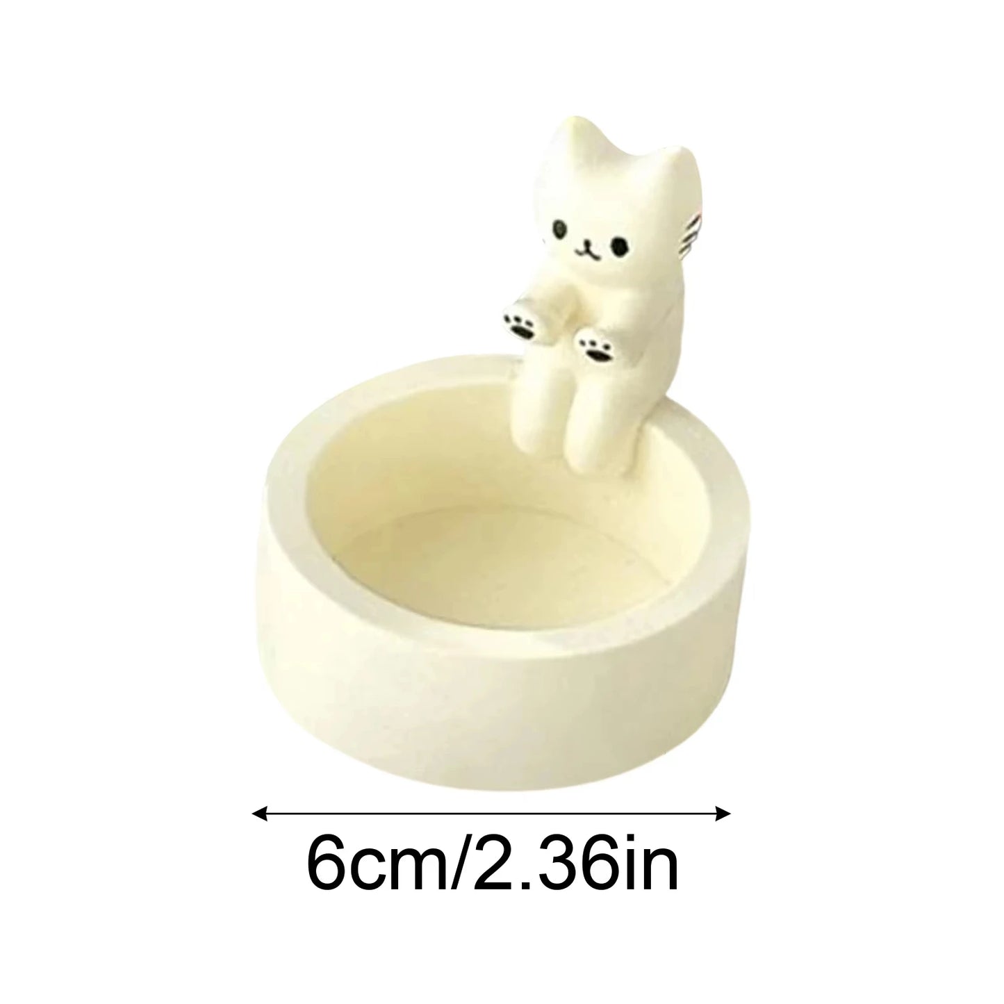 Kitten Candle Holder Cute Cat Candlestick Creative Aromatherapy Candle Holder Home Decor